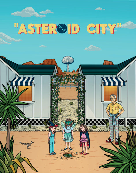 Adam Harris "Asteroid City" print