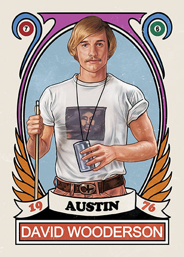 Cuyler Smith "294 - David Wooderson" Trading Card