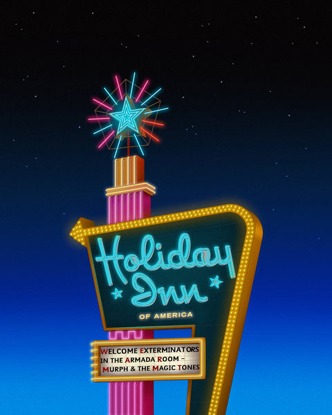 Zita Walker "The Holiday Inn" Print