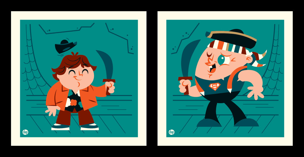 Dave Perillo "Hey You Guys!" Print Set