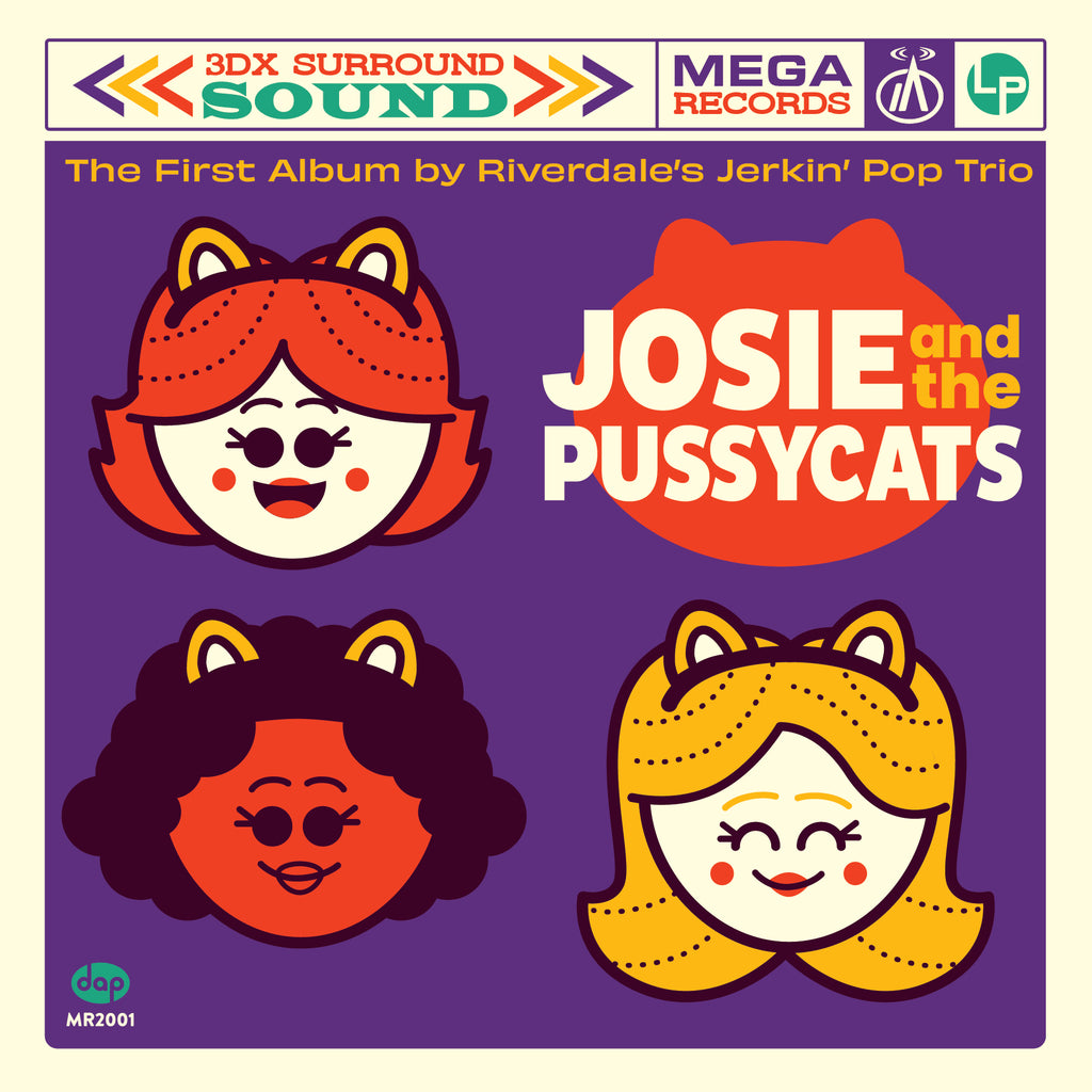 Dave Perillo "FELINE FRIDAY - Josie and the Pussycats" Print