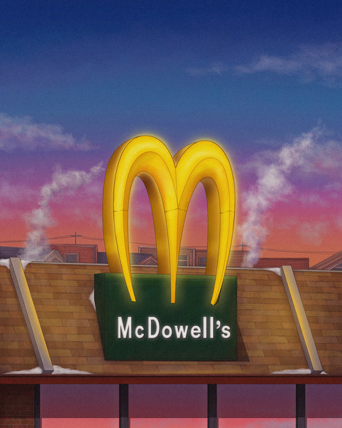 Zita Walker "McDowell's" Print