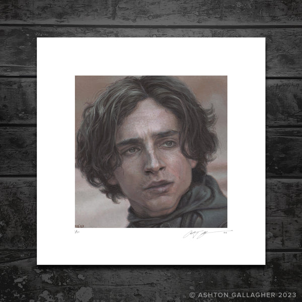 Ashton Gallagher "Paul Atreides" print