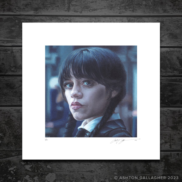 Ashton Gallagher "Wednesday" print