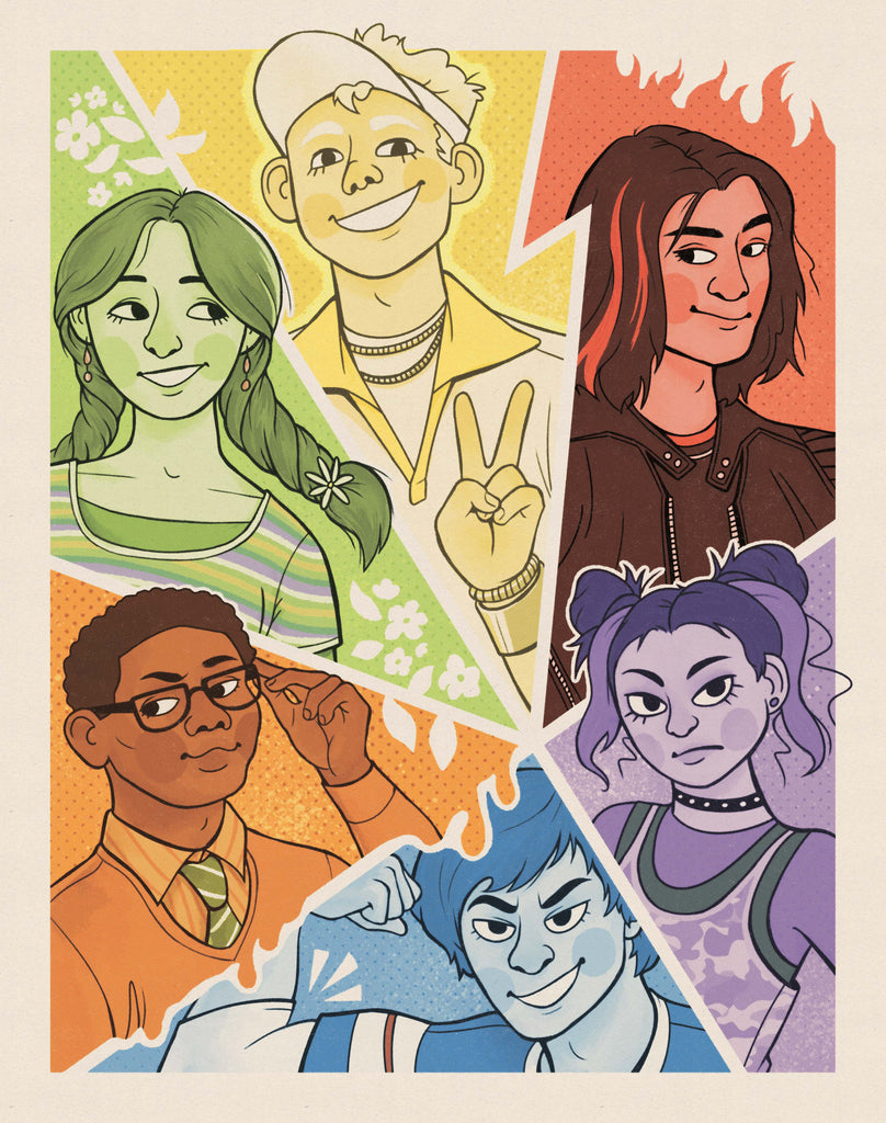 Amanda Jablonka "Welcome to Sky High!" print