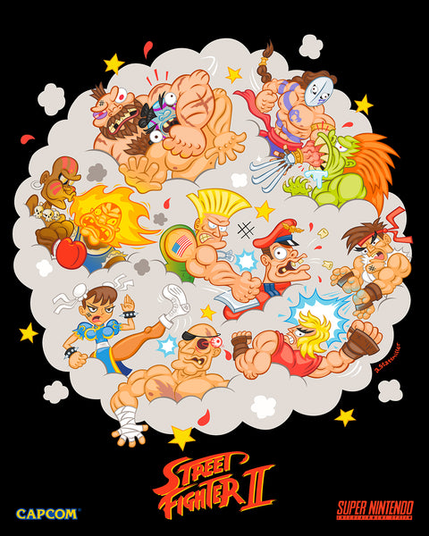 Andy Stattmiller "World Warriors" print