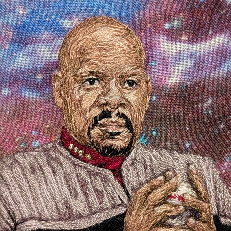 Liz Martin (@nerdlepointer) "Benjamin Sisko"