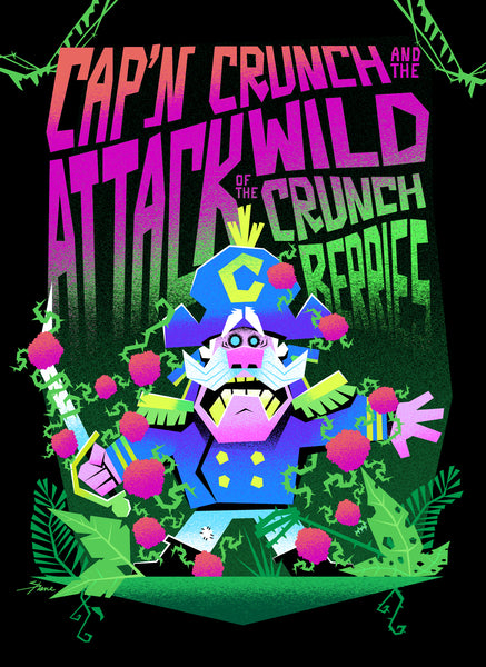 Shane Houston " Cap'n in a Crunch" Print