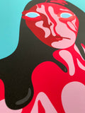 Frankie Fünke "Carrie (Cyan and Magenta)" Print