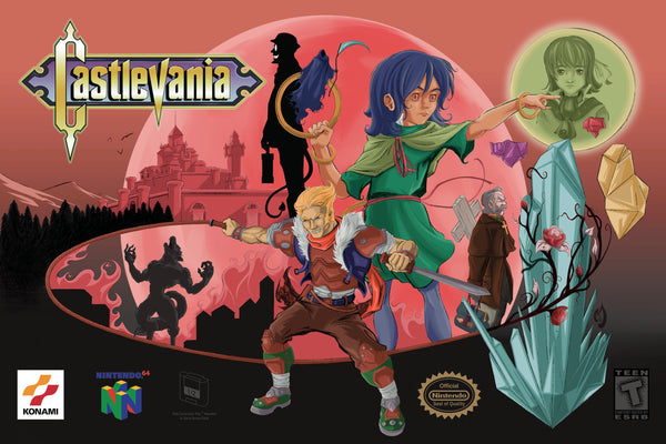 Michael Stiles "Castlevania 64" print