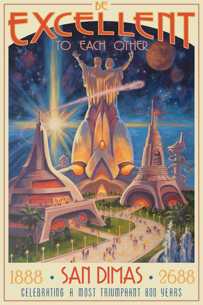 Stephen Andrade "Celebrating San Dimas" Print