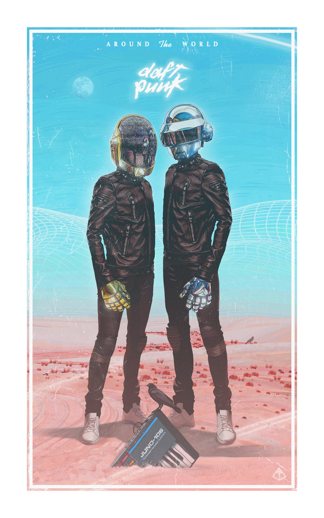 Tony Rodriguez "Daft Punk" Print