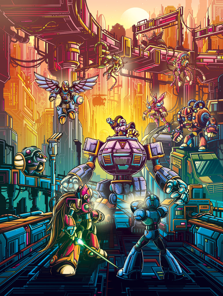 Dan Mumford "You are almost as good a hunter as I was. (Sunset Variant)" Print