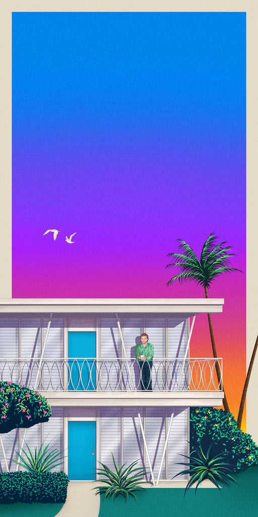 Zita Walker "10B Palm Terrace" print