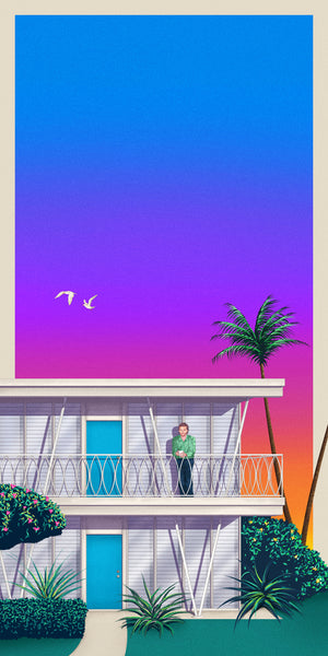 Zita Walker "10B Palm Terrace" print