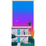 Zita Walker "10B Palm Terrace" print
