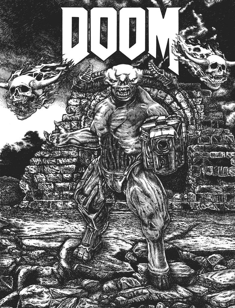 Mark Farris "Doomed" print