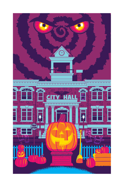 Doug LaRocca "Welcome To Halloweentown" print