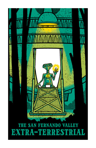 Doug LaRocca "The San Fernando Valley Extra-Terrestrial" Print
