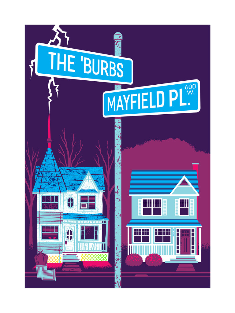 Doug LaRocca "Mayfield Place" print