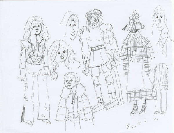 Scott C. "Everything Everywhere All at Once sketches (#3)"