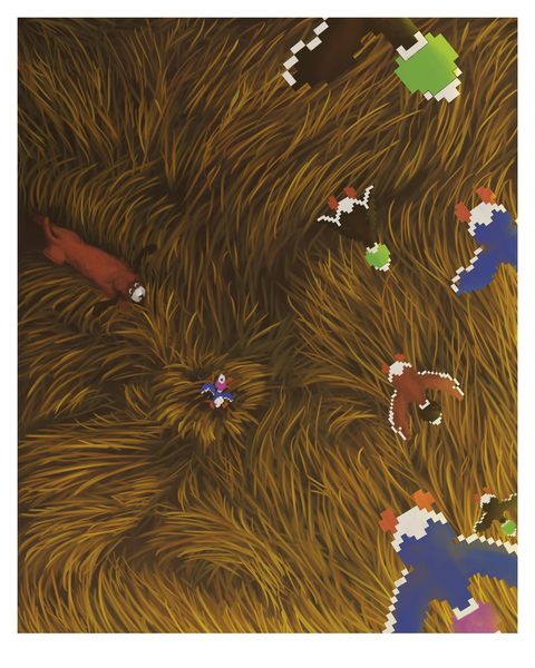 Blake Smisko "Fall" print
