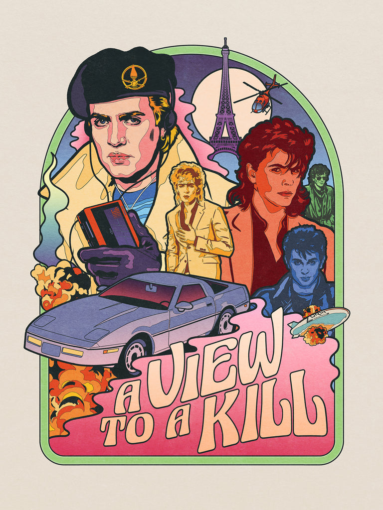 Matthew Lineham "A View to a Kill" Print