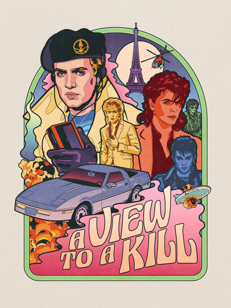 Matthew Lineham "A View to a Kill" Print