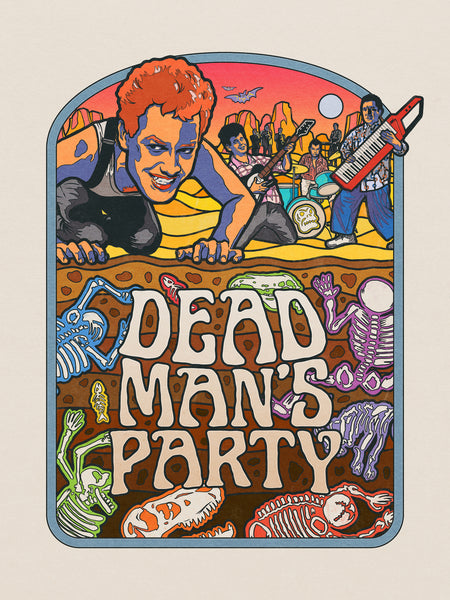 Matthew Lineham "Dead Man's Party" Print
