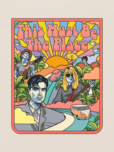 Matthew Lineham "This Must Be the Place" Print