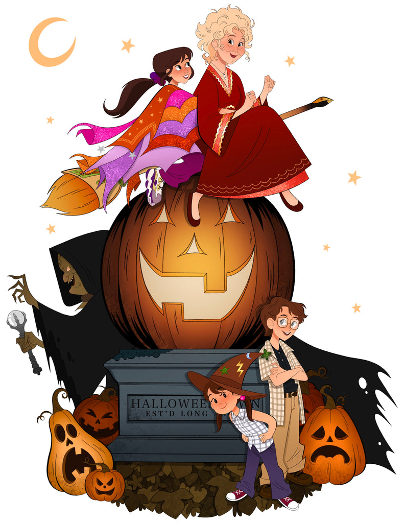 Paige McMorrow "Bubble, Bubble, Toil and Trouble" print