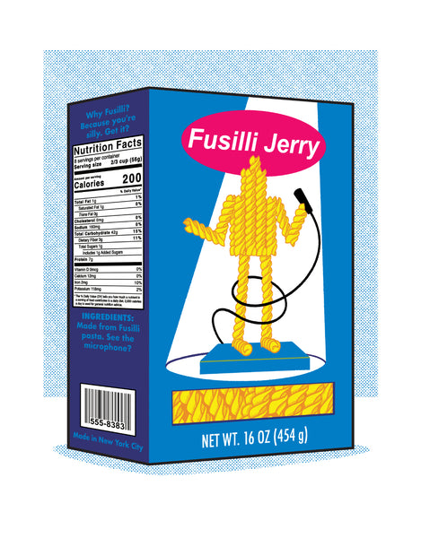Doug LaRocca "Fusilli Jerry" Print
