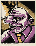 Zach Newton "I Couldn't Stop Thinking About It for the Rest of the Movie" (glow variant) print