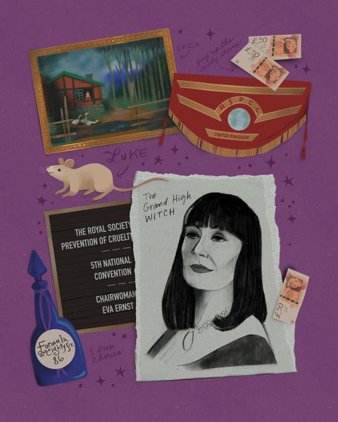 Jillian Thalman "The Grand High Witch" Print