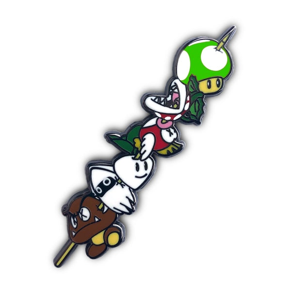 BB-CRE.8 "Game Over Kabob (1UP Mushroom)" Pin