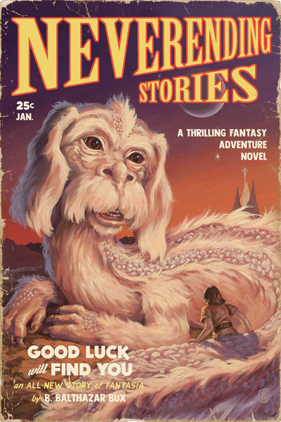 Stephen Andrade "Good Luck Will Find You" print