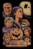 Zach Newton "I Couldn't Stop Thinking About It for the Rest of the Movie" (glow variant) print