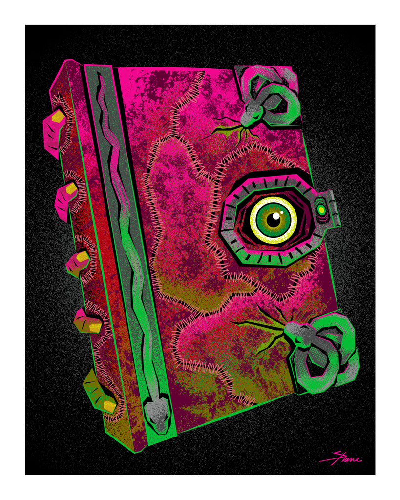 Shane Houston "Winifred Sanderson's Spellbook" Print