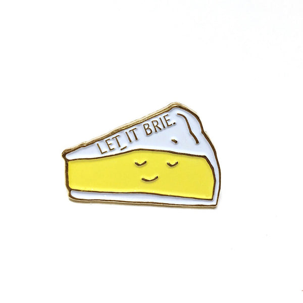 ILOOTPAPERIE "Let It Brie" pin