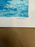 Daniel Danger "wet teeth in the darkness" Print