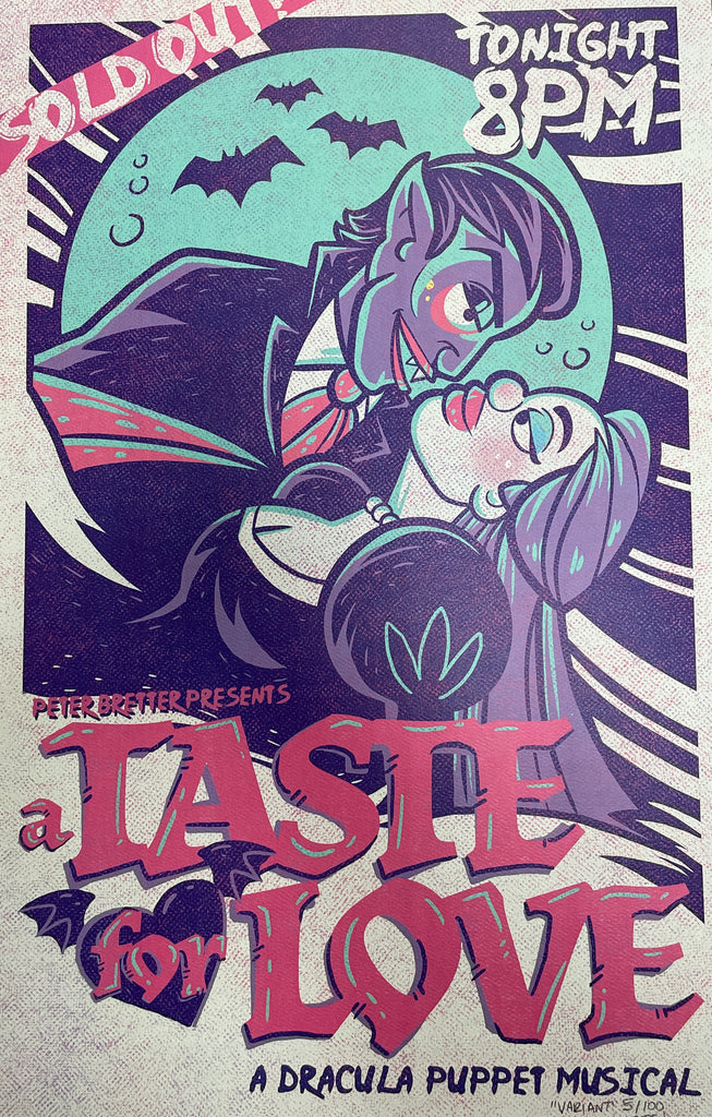 Kate Dykstra "Taste of Love" (variant) print