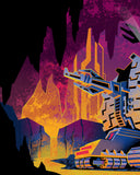 Shane Houston "Techno Terror From Below" Print