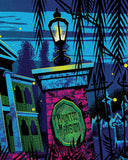 Shane Houston "Grim Grinning Ghosts Come Out to Socialize" Print