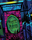 Shane Houston "Grim Grinning Ghosts Come Out to Socialize" Print