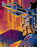 Shane Houston "Techno Terror From Below" Print