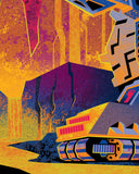 Shane Houston "Techno Terror From Below" Print