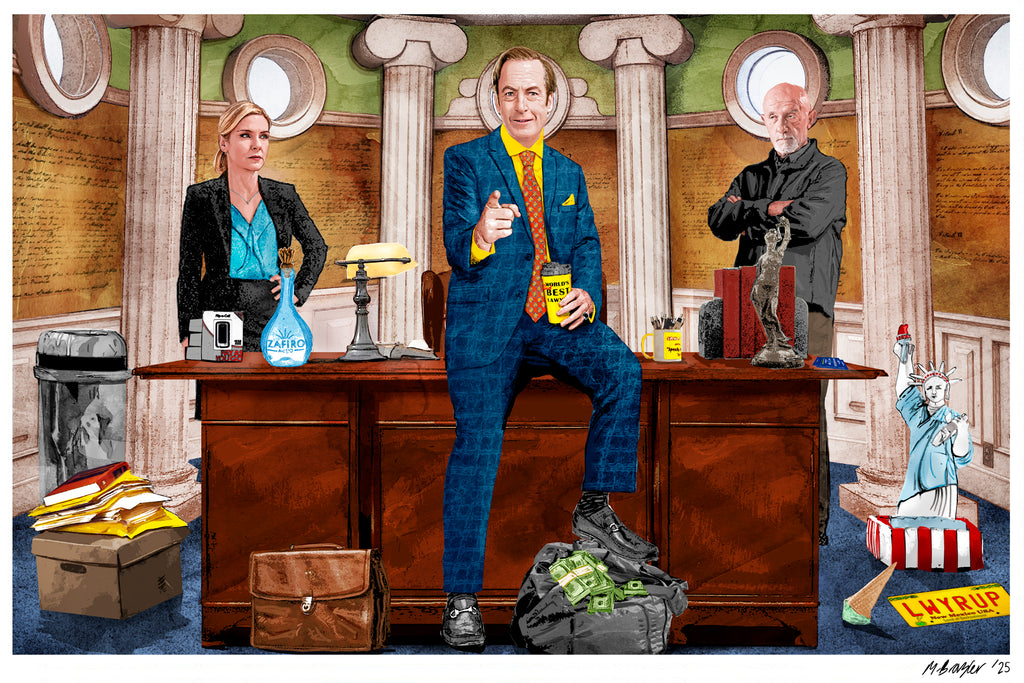 Matthew Brazier "It's all good, man!" Print