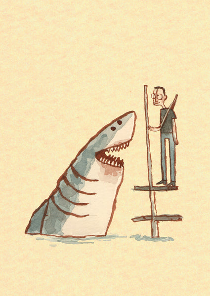 Scott C. "Jaws" Greeting Card