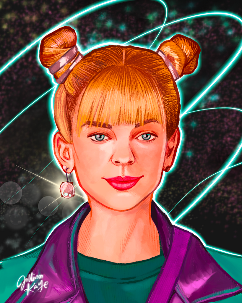 Jillian Kaye "Supernova Girl" print