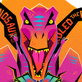 Shane Houston "Jurassic Joyride" print